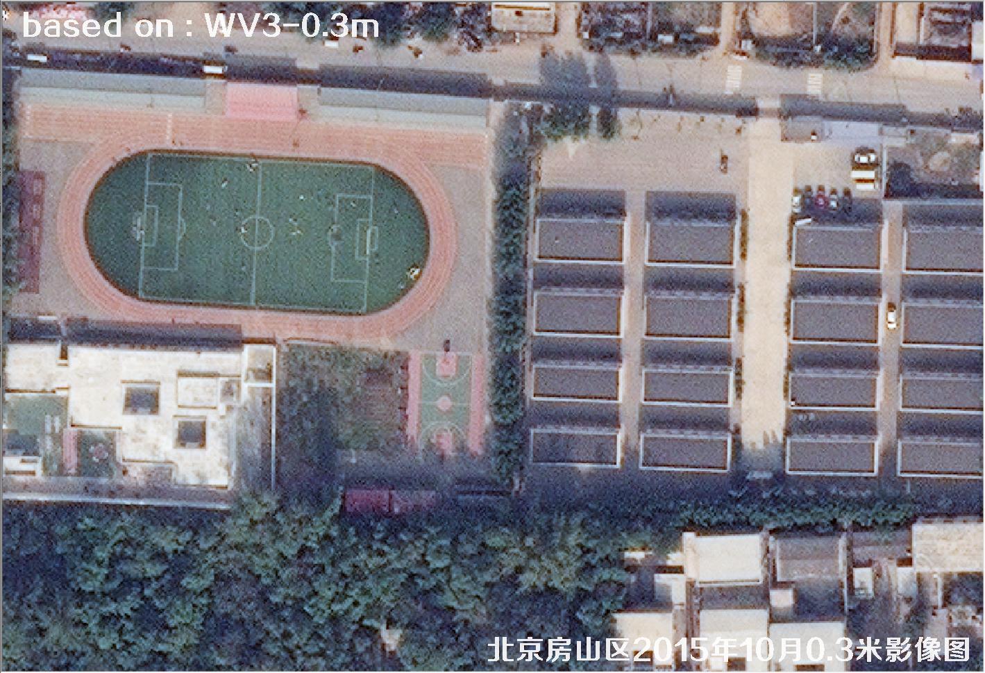 北京房山区2015年10月0.3米WV3卫星图像24