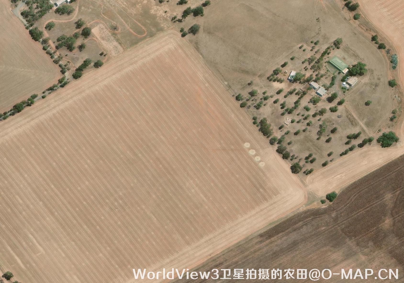 可用于房屋征地拆迁证据资料的0.3米卫星图