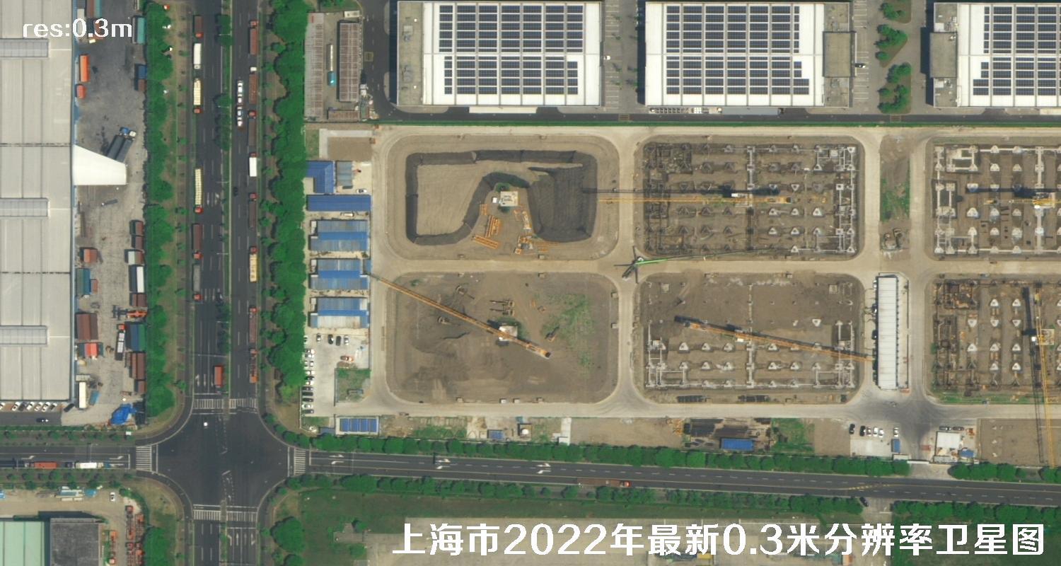 10张WorldView3卫星拍摄的0.3米分辨率卫星图片
