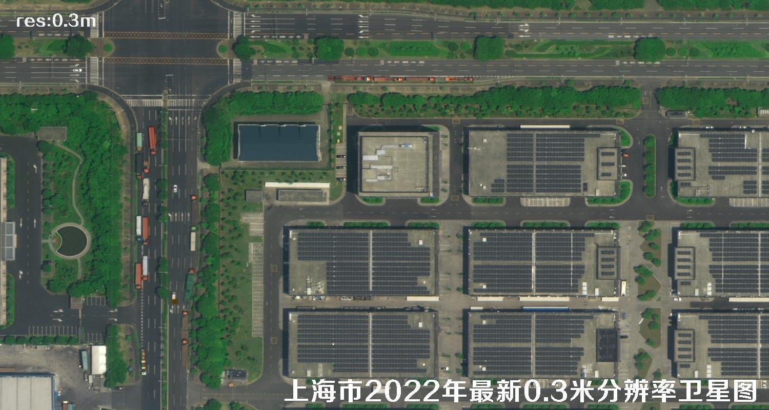 0.3米分辨率卫星拍摄的高清卫星图像