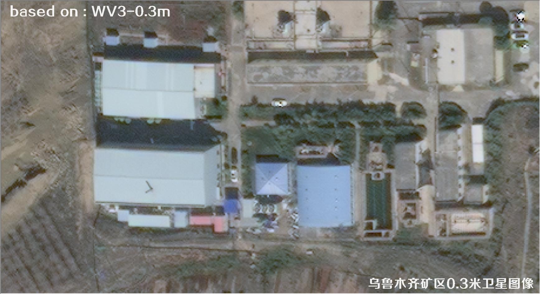 乌鲁木齐2024年0.3米WorldView3卫星图像