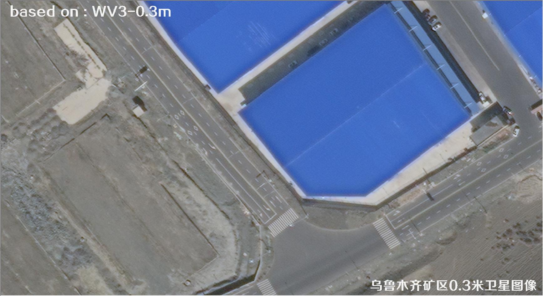 乌鲁木齐2024年0.3米WorldView3卫星图像