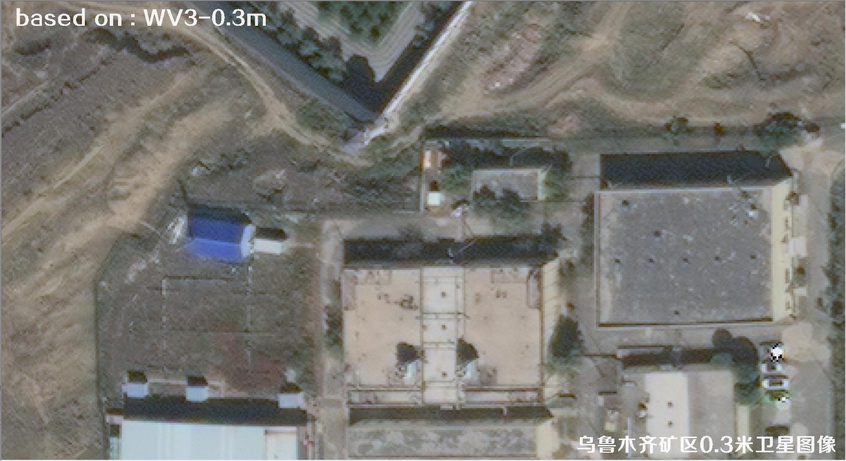 乌鲁木齐2024年0.3米WorldView3卫星图像