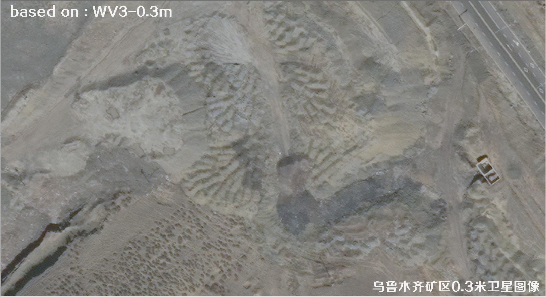 乌鲁木齐2024年0.3米WorldView3卫星图像