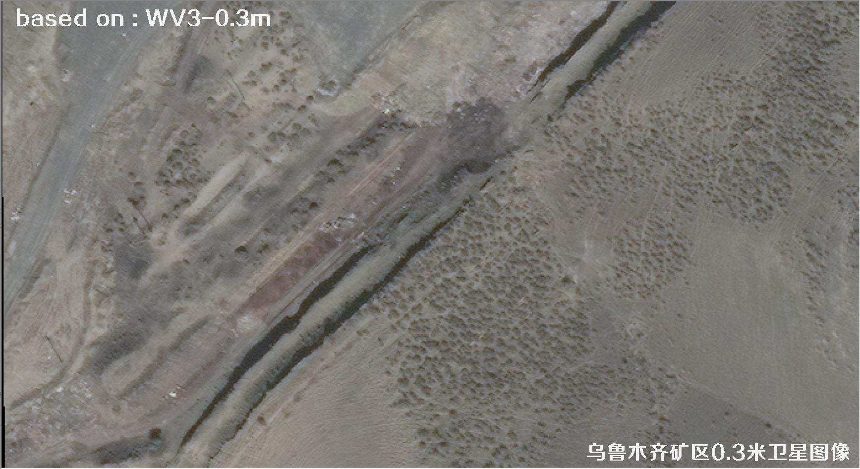 乌鲁木齐2024年0.3米WorldView3卫星图像