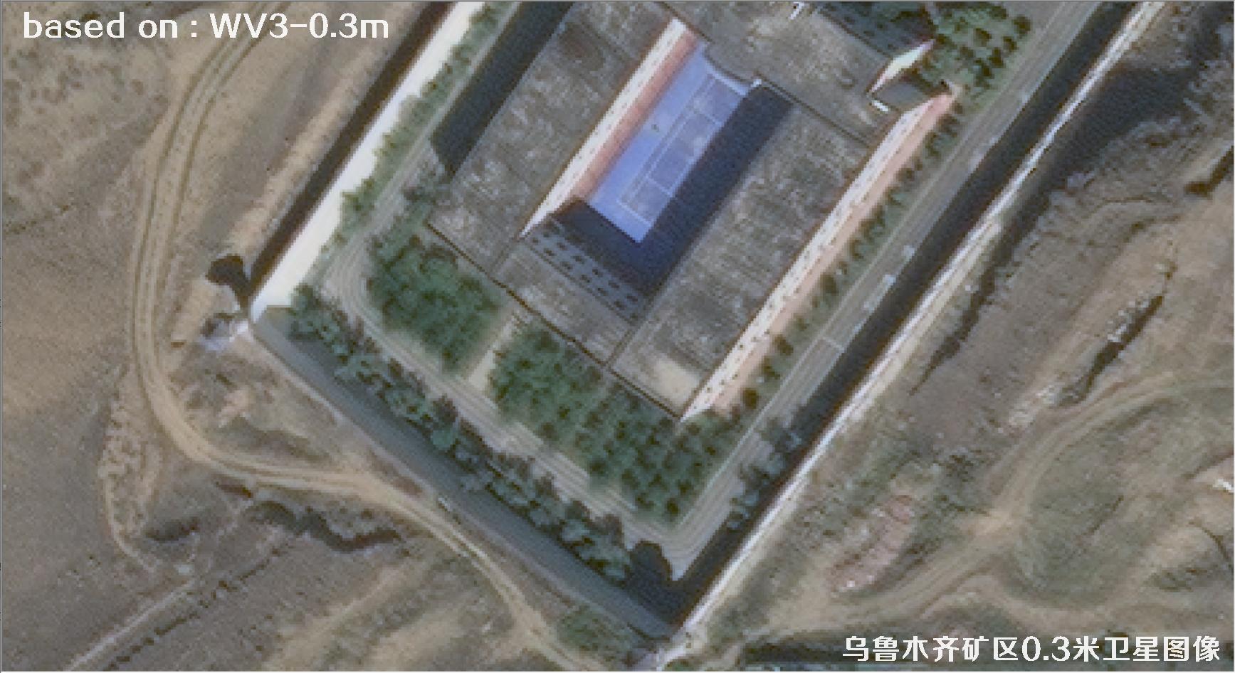 乌鲁木齐2024年0.3米WorldView3卫星图像