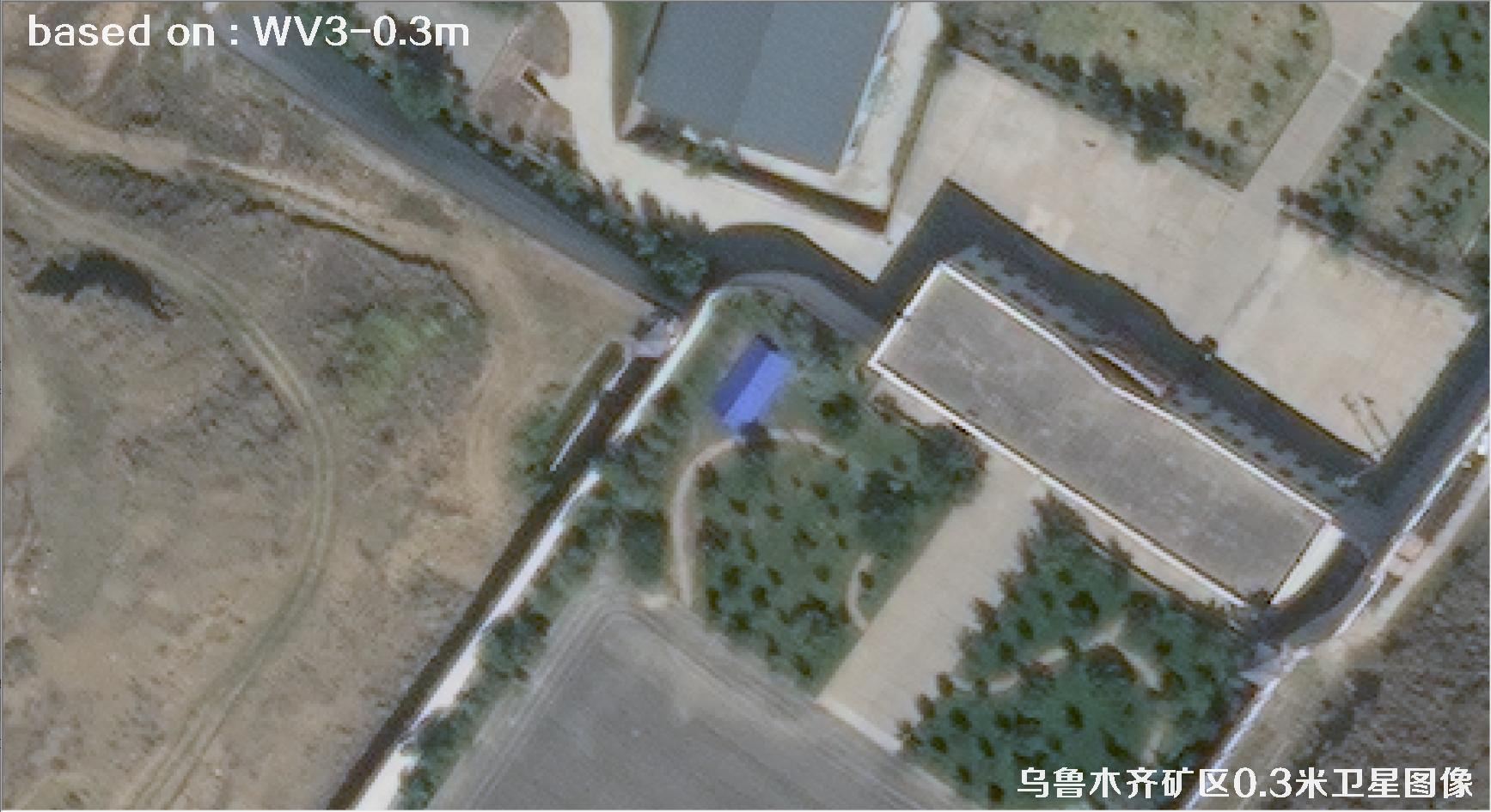 乌鲁木齐2024年0.3米WorldView3卫星图像