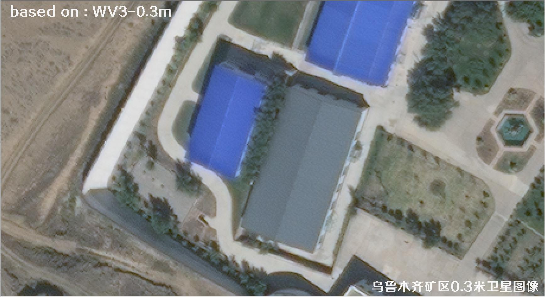 乌鲁木齐2024年0.3米WorldView3卫星图像