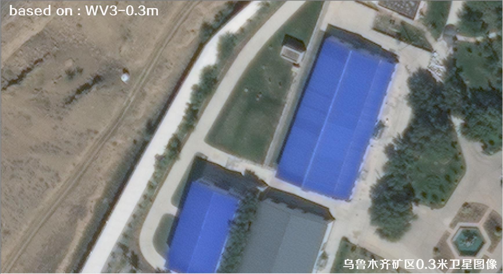 乌鲁木齐2024年0.3米WorldView3卫星图像