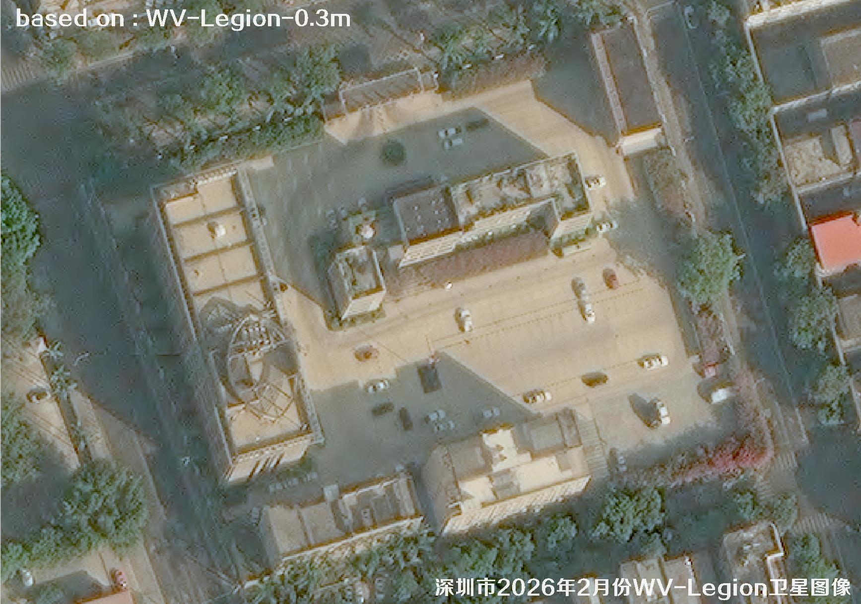 WorldView-Legion卫星2026年拍摄的深圳市卫星图像