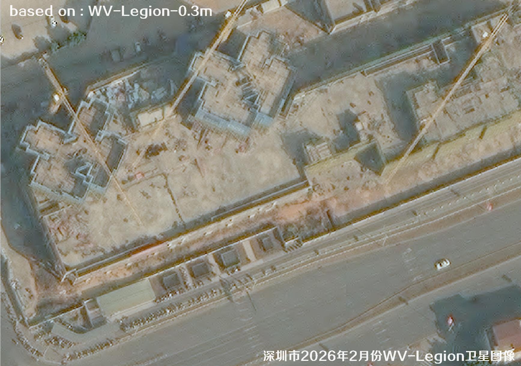 WorldView-Legion卫星2026年拍摄的深圳市卫星图像