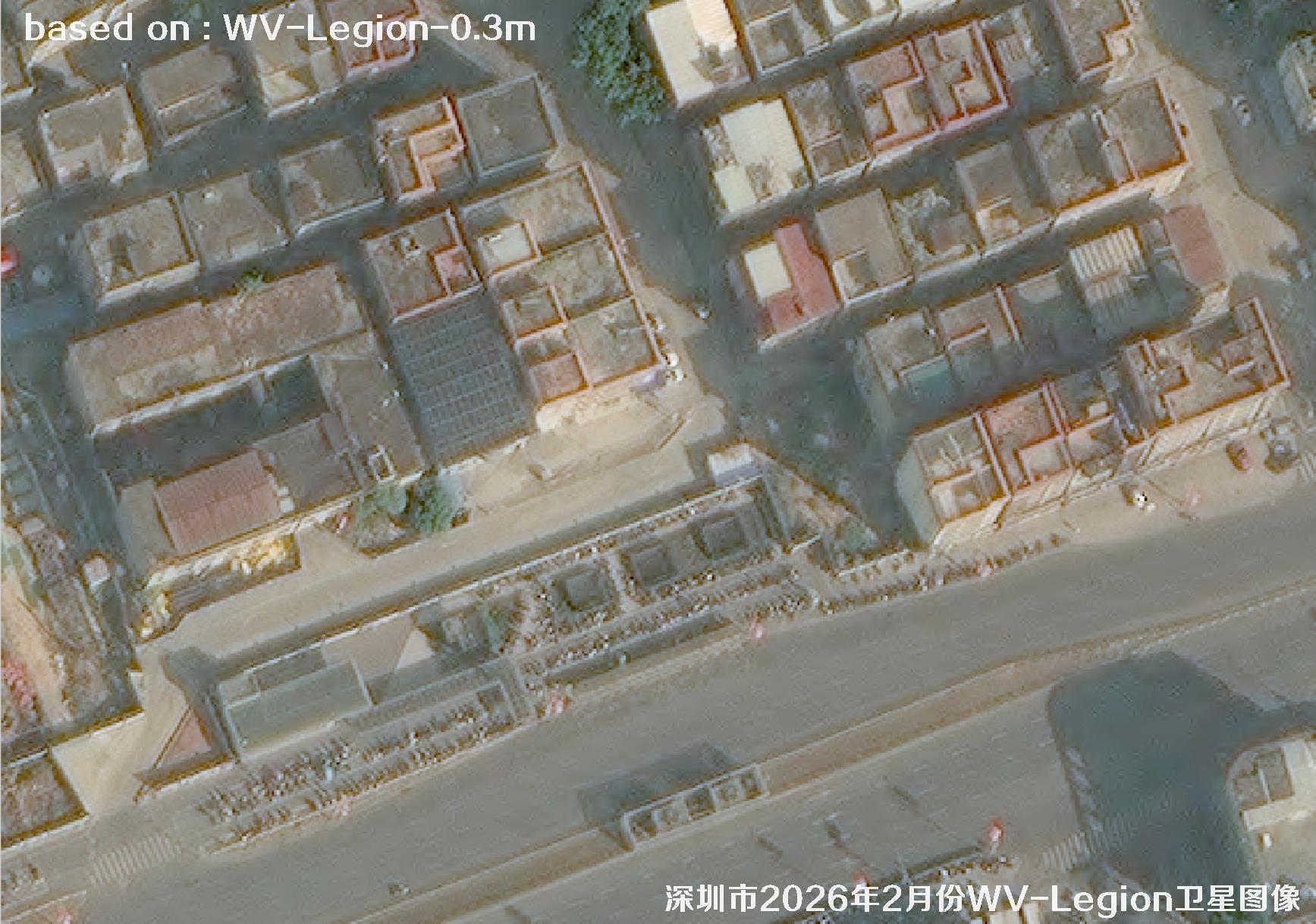 WorldView-Legion卫星2026年拍摄的深圳市卫星图像