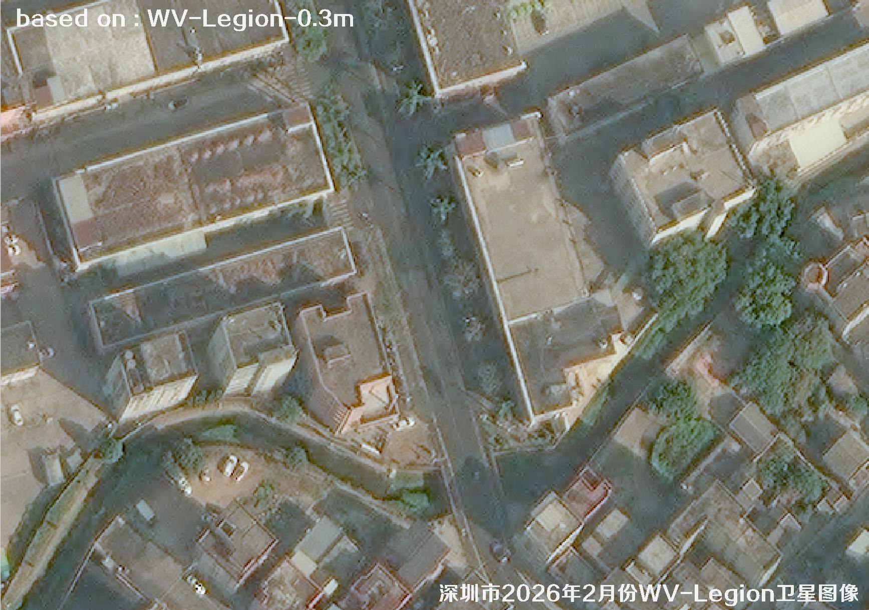 WorldView-Legion卫星2026年拍摄的深圳市卫星图像