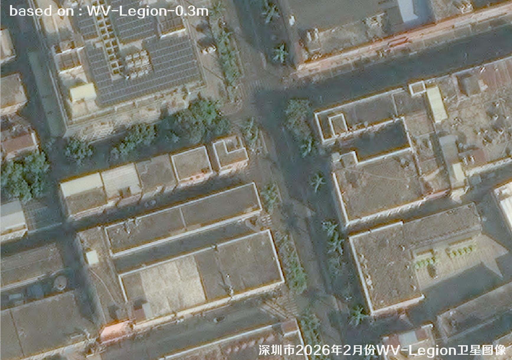 WorldView-Legion卫星2026年拍摄的深圳市卫星图像