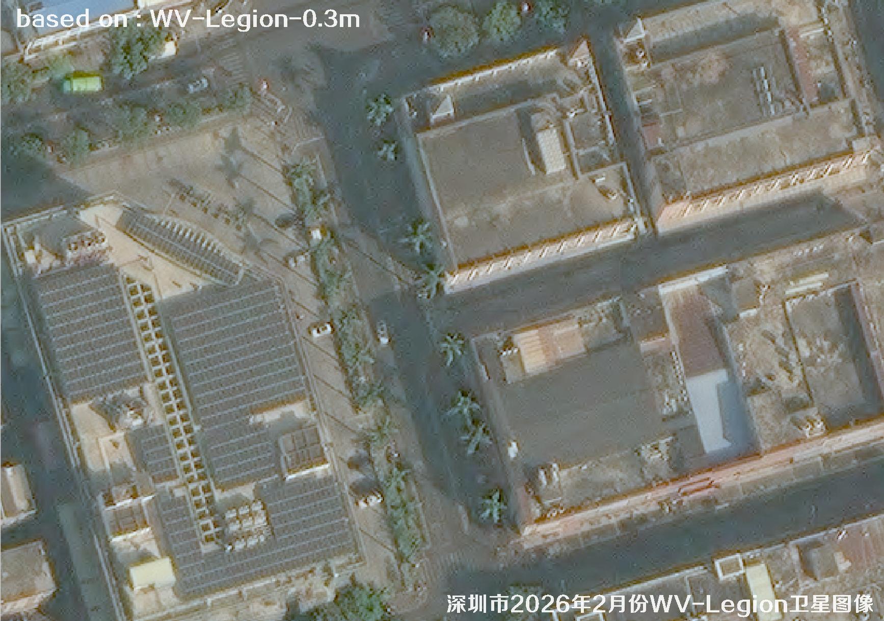 WorldView-Legion卫星2026年拍摄的深圳市卫星图像