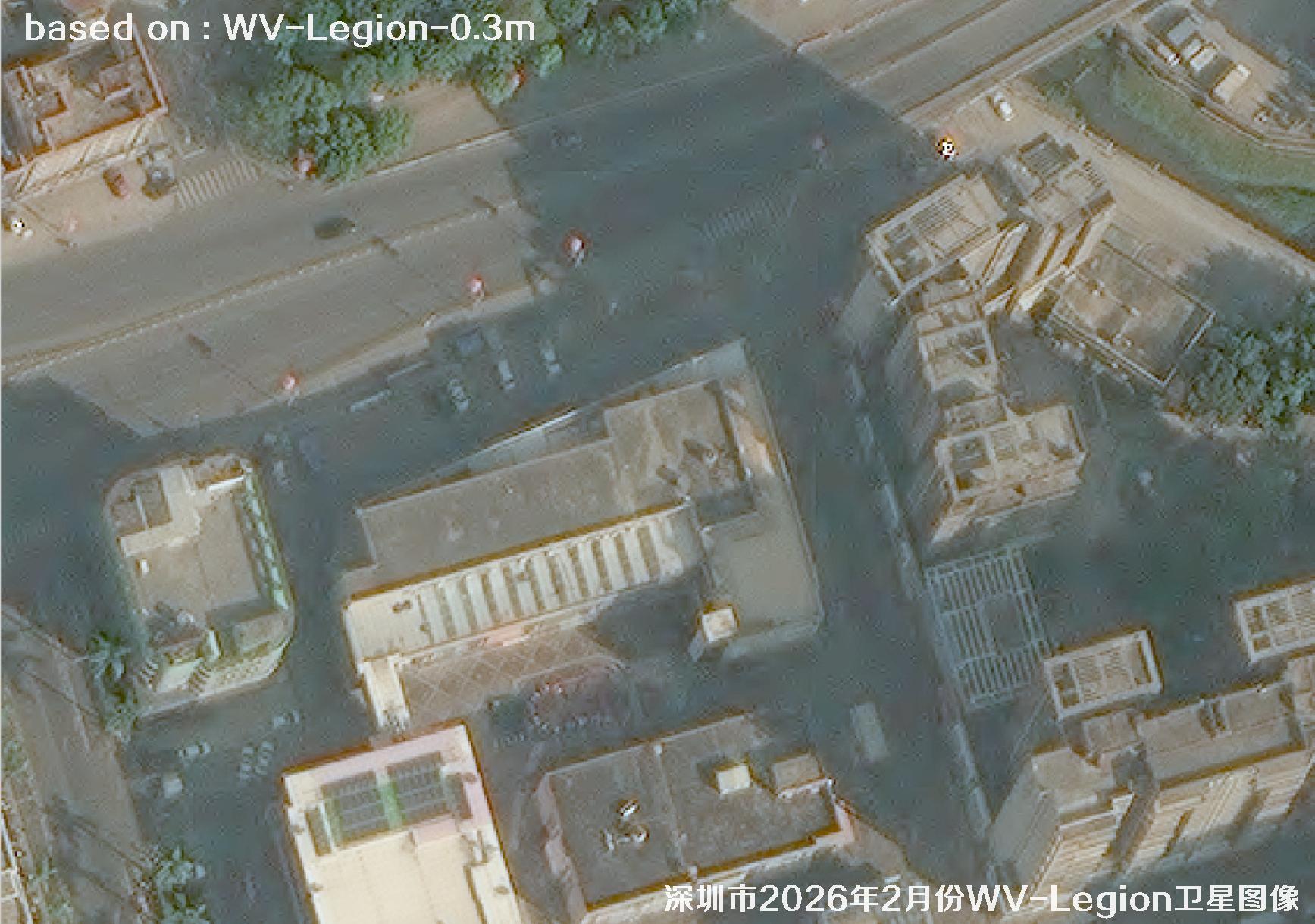 WorldView-Legion卫星2026年拍摄的深圳市卫星图像