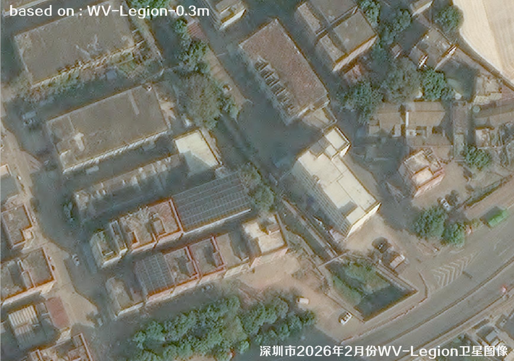 WorldView-Legion卫星2026年拍摄的深圳市卫星图像