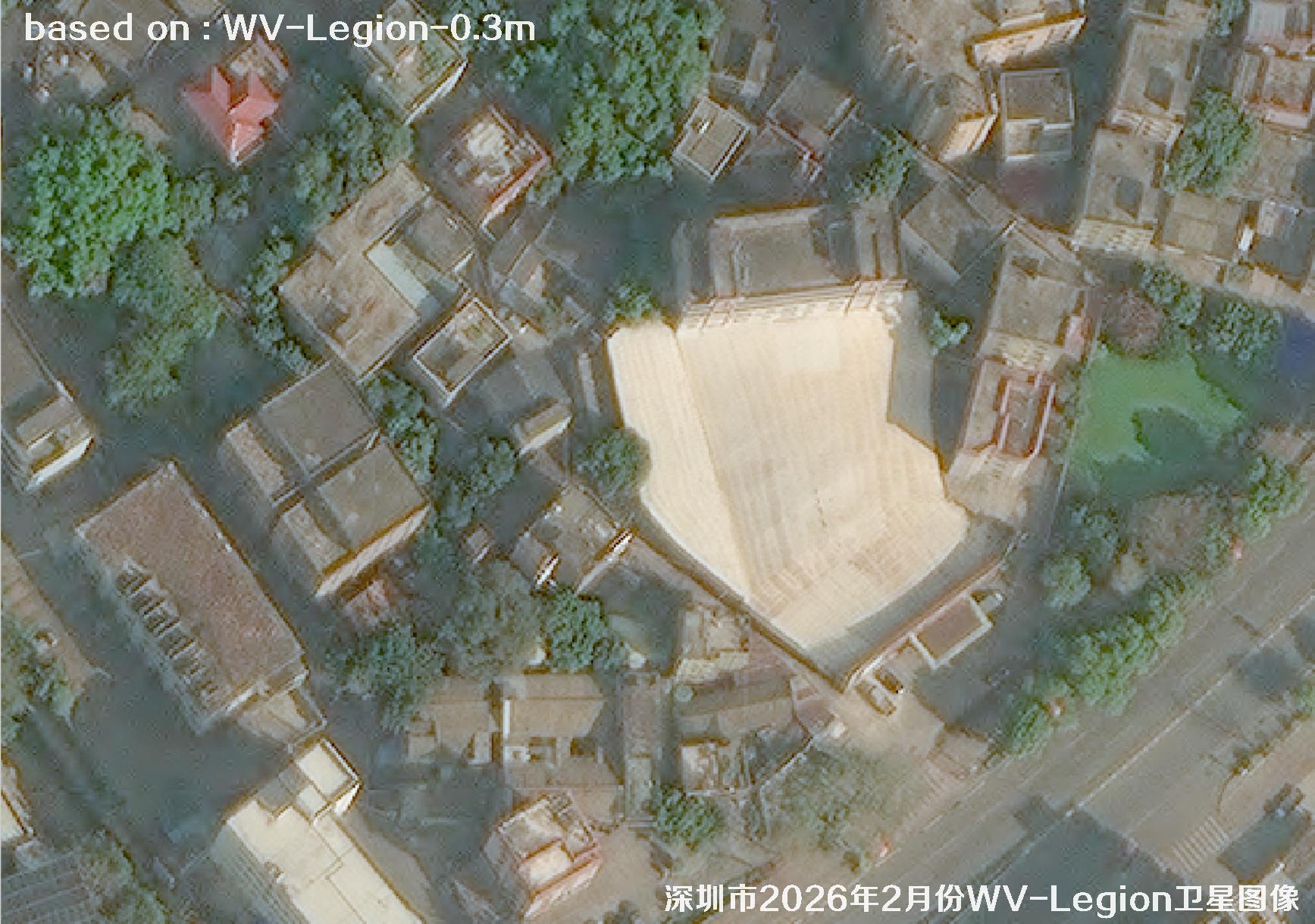 WorldView-Legion卫星2026年拍摄的深圳市卫星图像