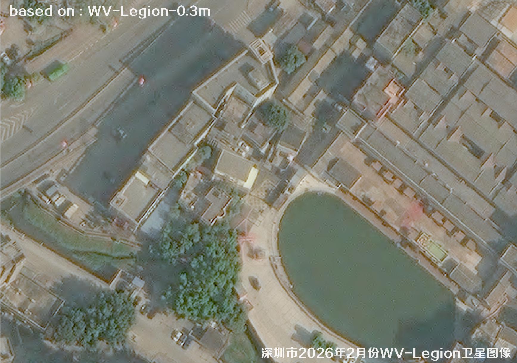 WorldView-Legion卫星2026年拍摄的深圳市卫星图像