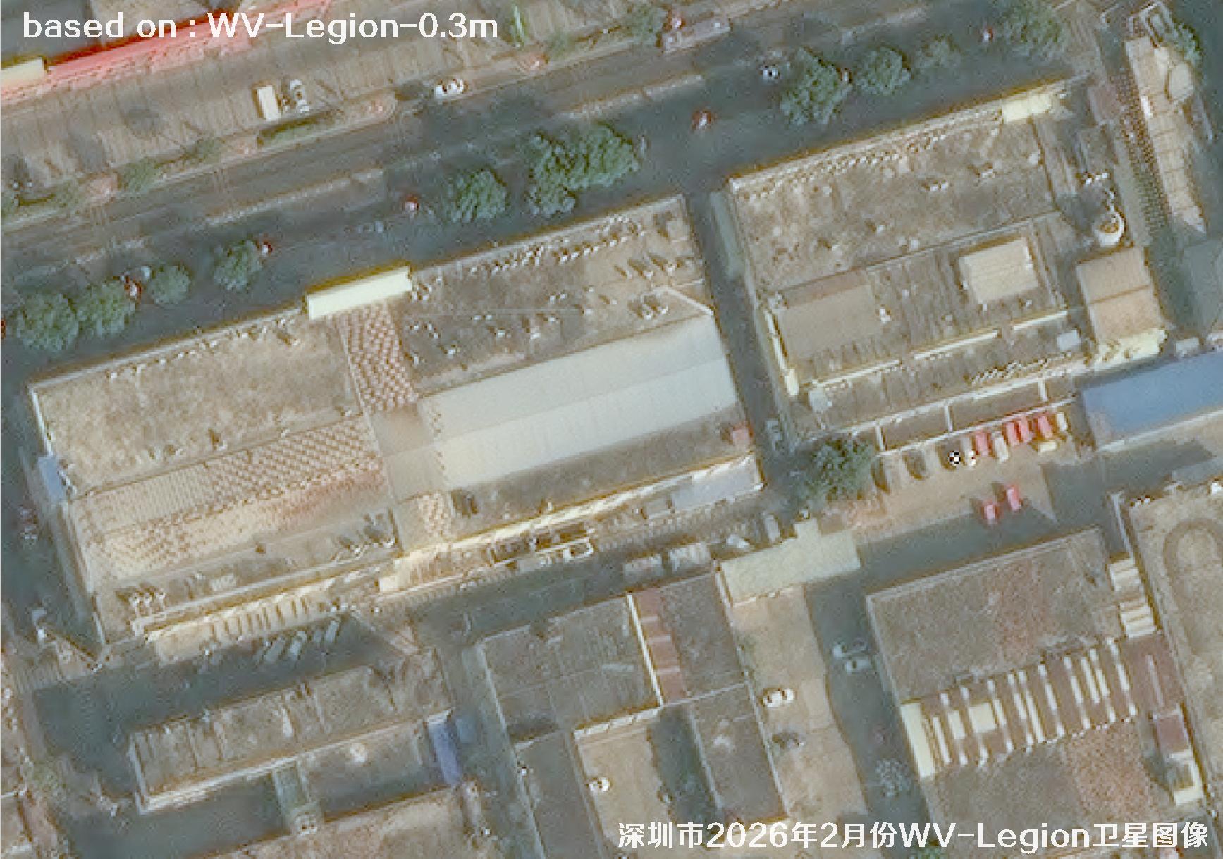 WorldView-Legion卫星2026年拍摄的深圳市卫星图像