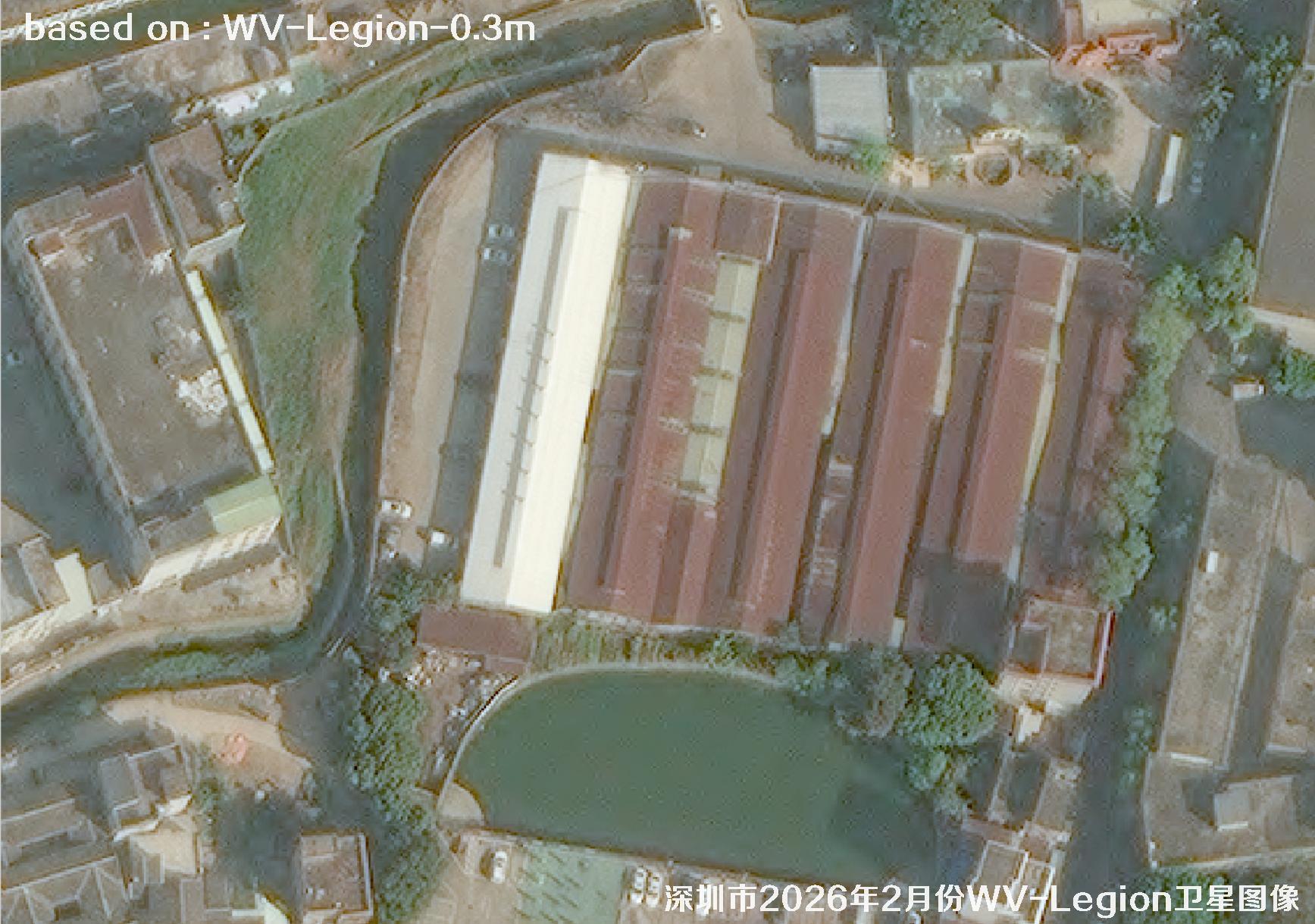 WorldView-Legion卫星2026年拍摄的深圳市卫星图像