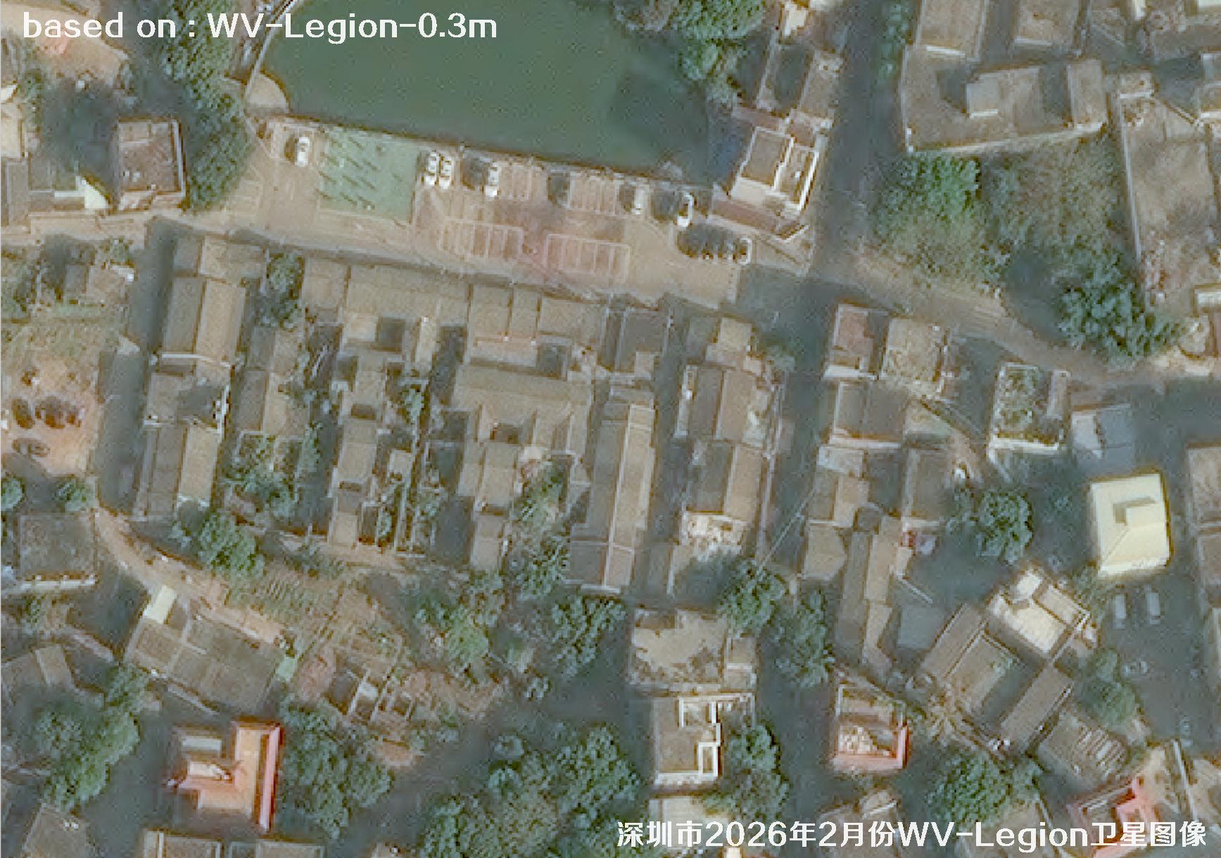 WorldView-Legion卫星2026年拍摄的深圳市卫星图像