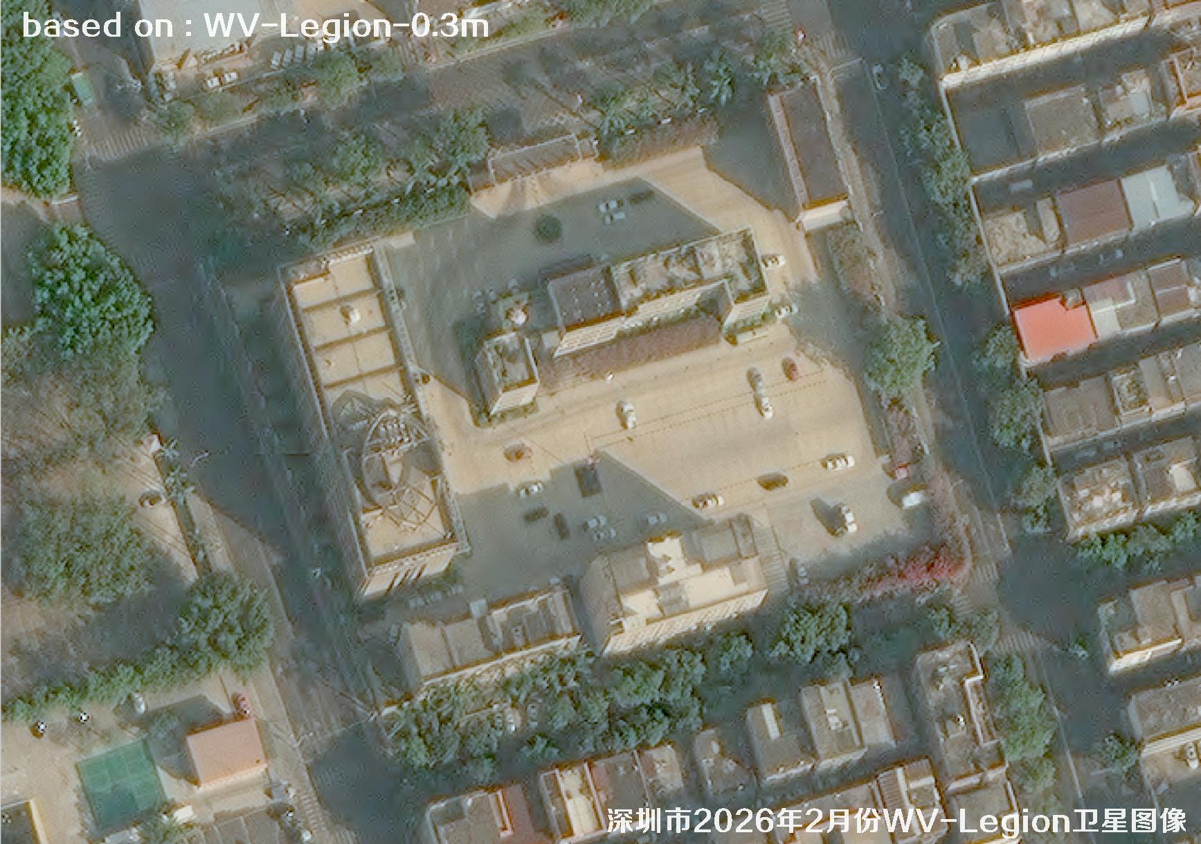 WorldView-Legion卫星2026年拍摄的深圳市卫星图像