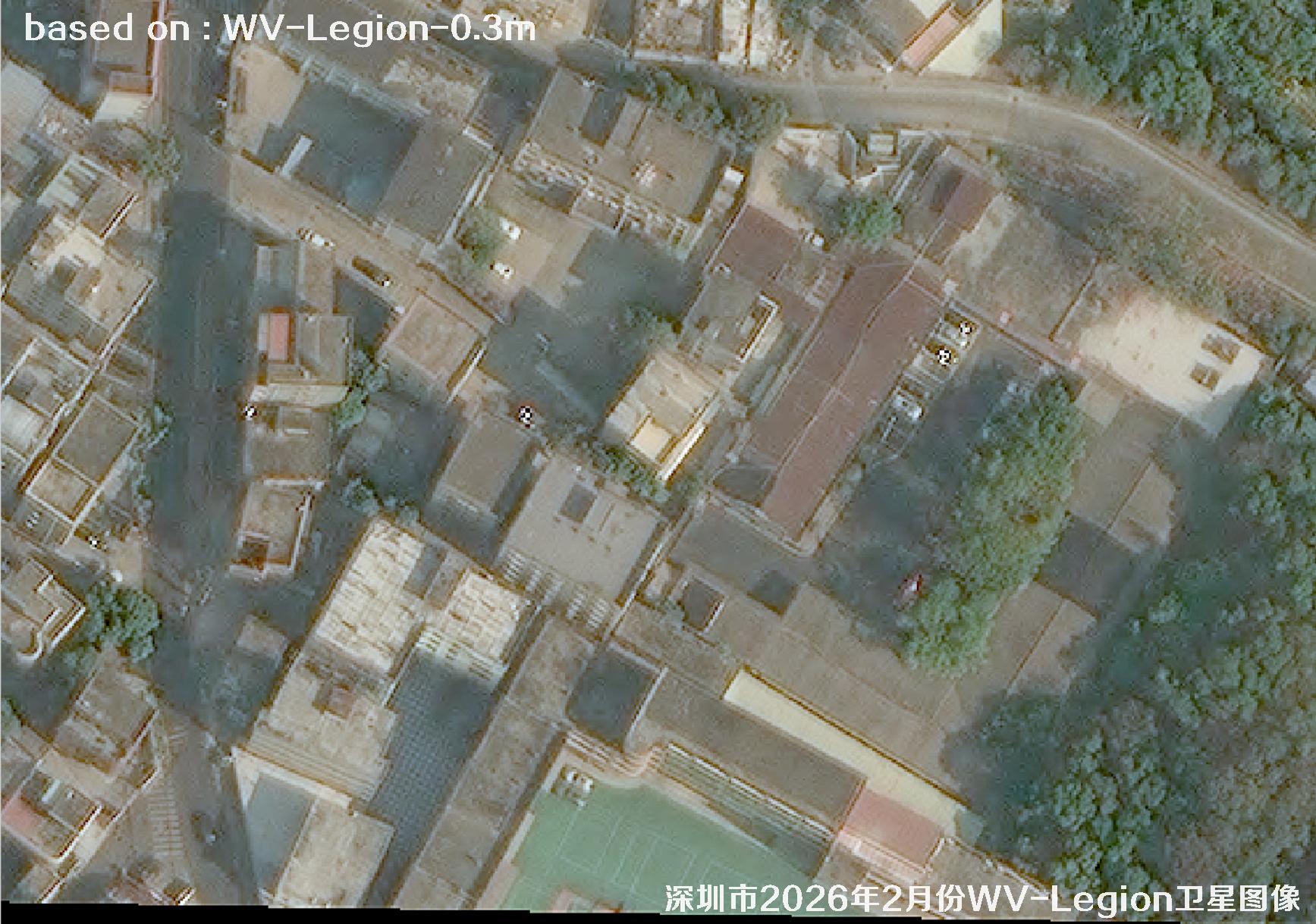 WorldView-Legion卫星2026年拍摄的深圳市卫星图像