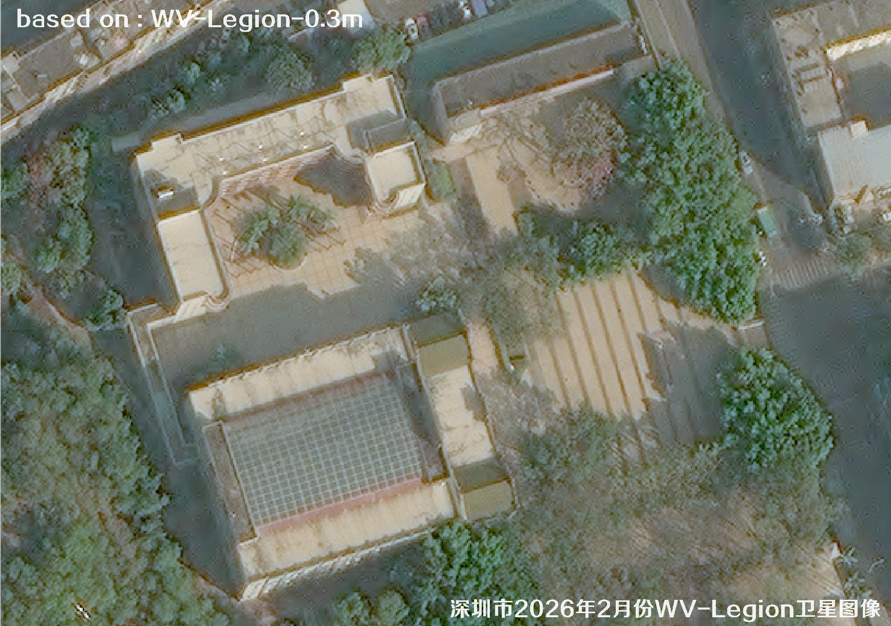 WorldView-Legion卫星2026年拍摄的深圳市卫星图像