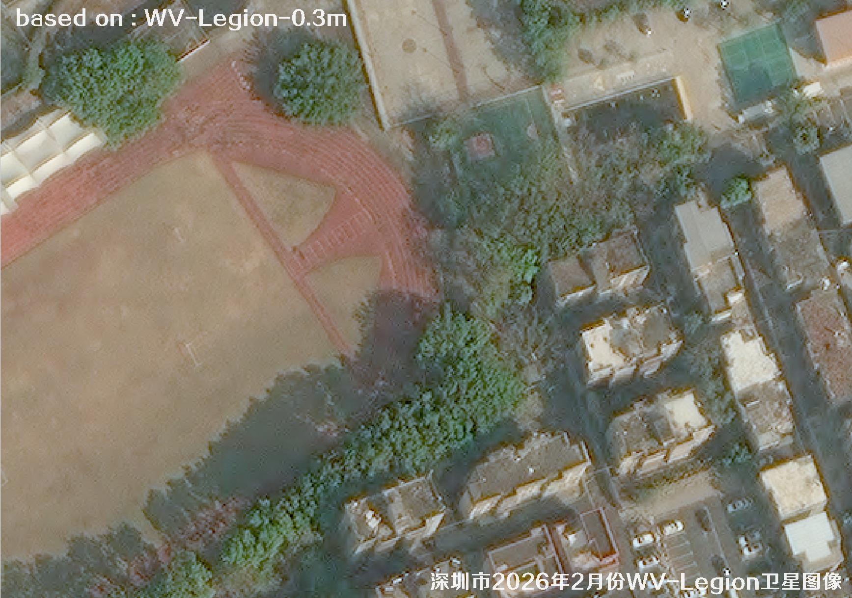 WorldView-Legion卫星2026年拍摄的深圳市卫星图像