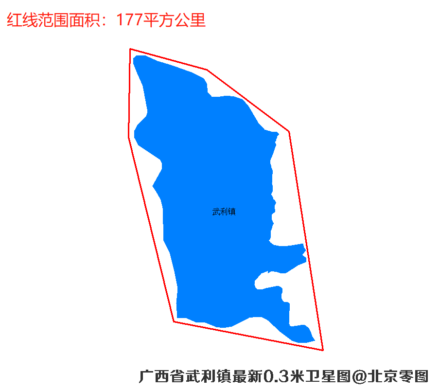 武利镇最新0.3米卫星图