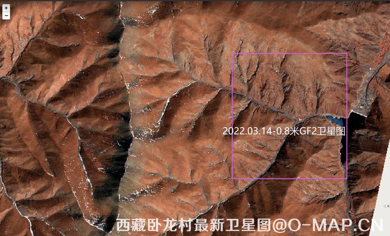 西藏自治区山南市沃龙村2022年高分二号卫星图