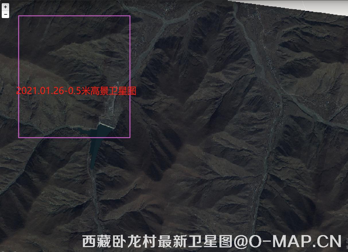 西藏自治区山南市沃龙村2021年高景一号卫星图