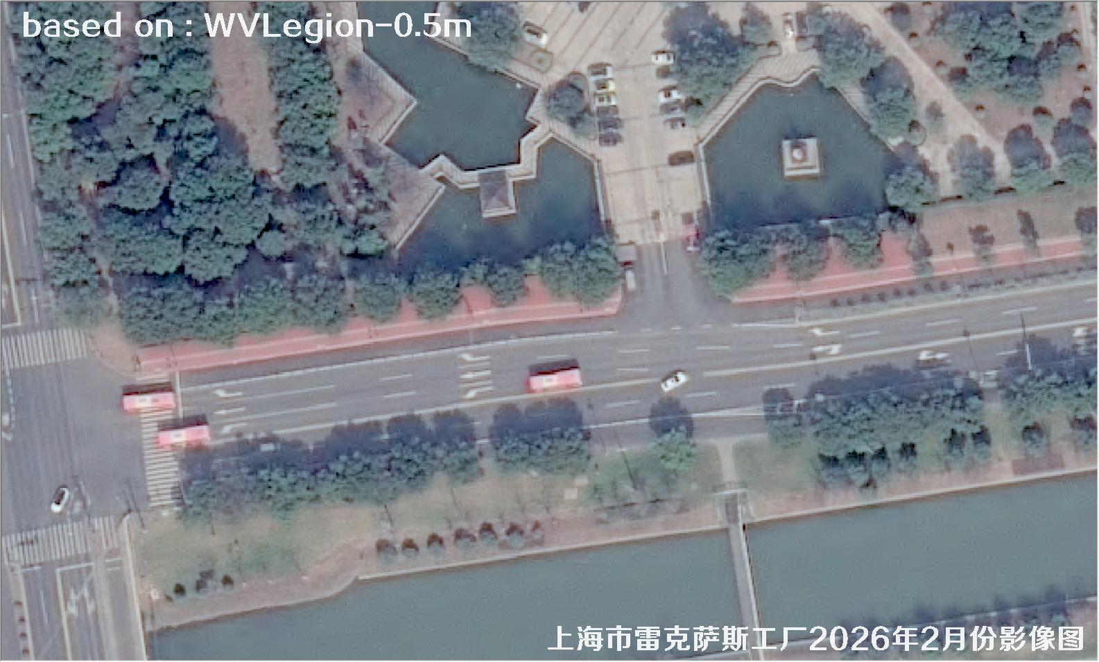 上海市雷克萨斯工厂2026年2月份WorldViewLegion卫星影像图