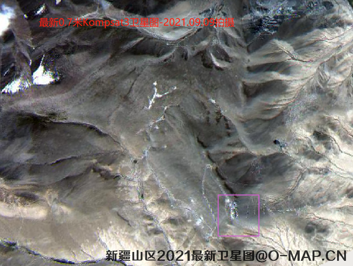 新疆山区2021年最新卫星图