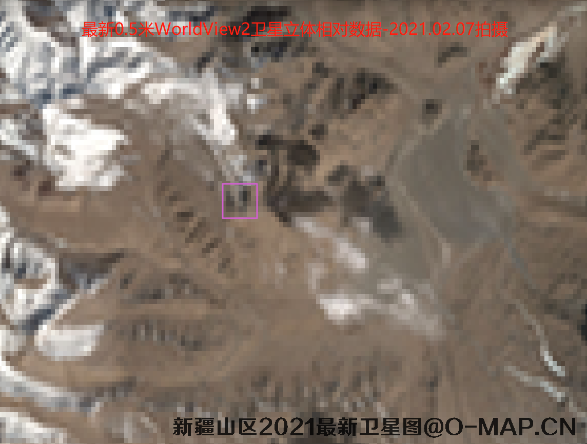 新疆山区2021年最新卫星图