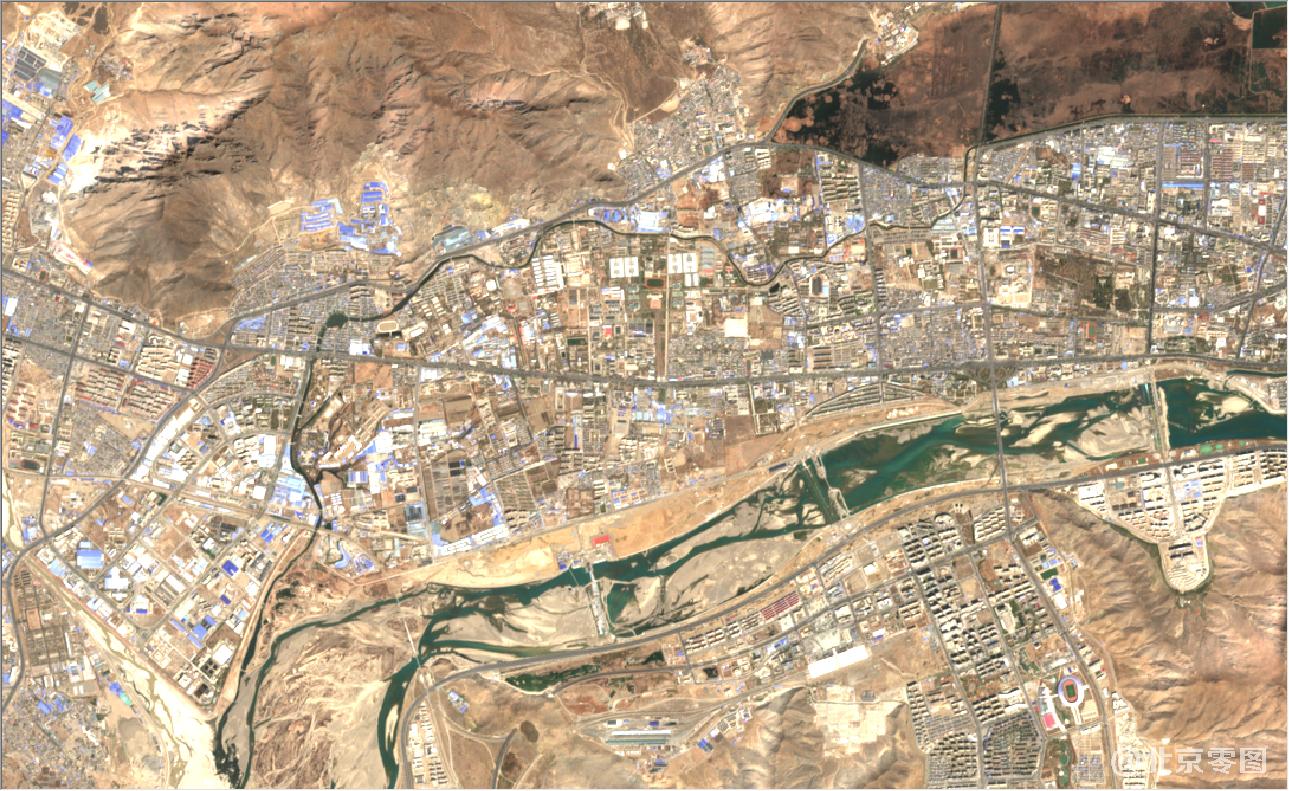 西藏地区2021年4月份最新卫星图