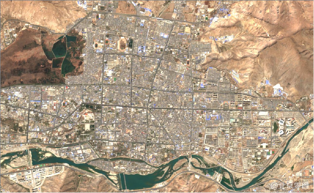 西藏地区2021年4月份最新卫星图