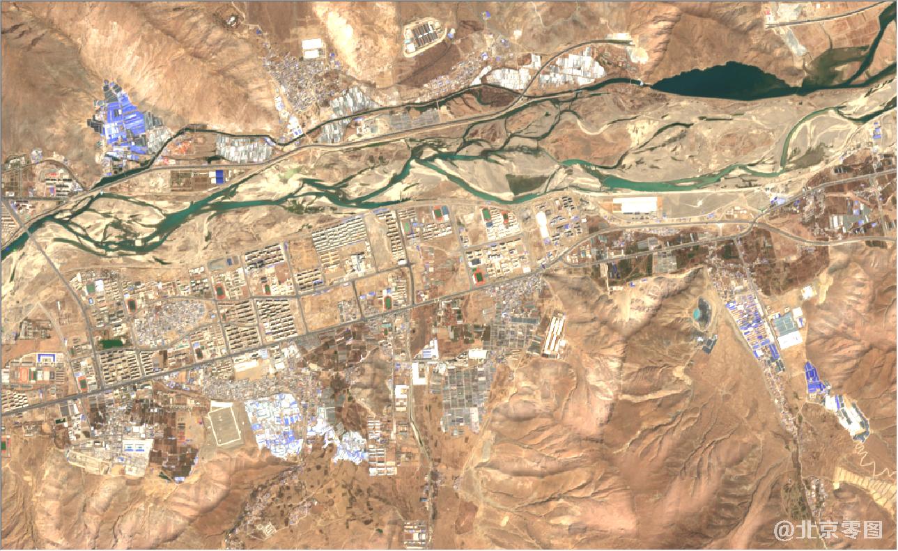 西藏地区2021年4月份最新卫星图