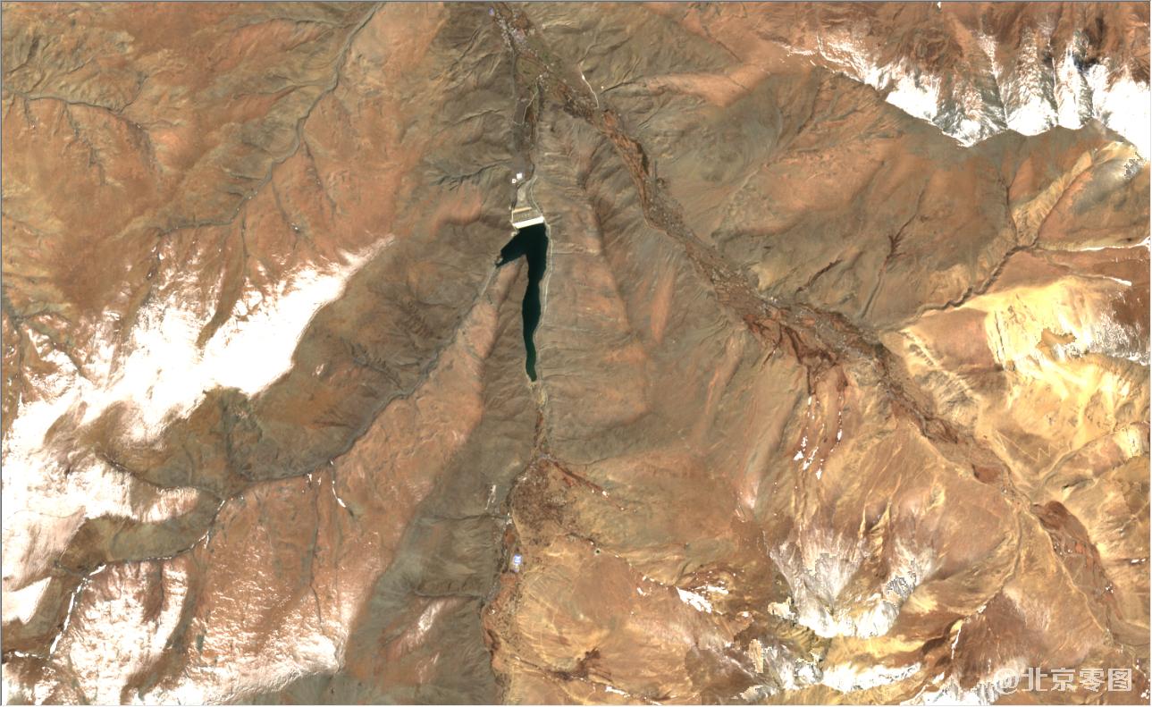 西藏地区2021年4月份最新卫星图