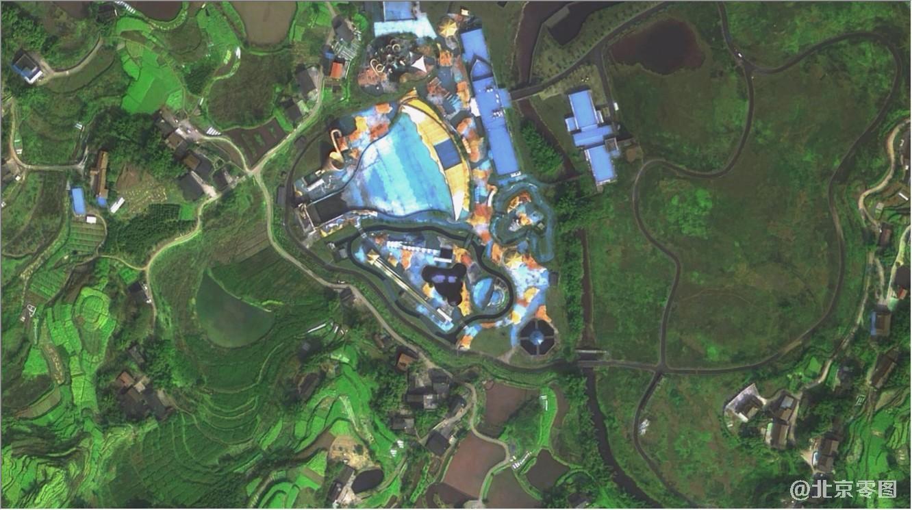四川省宜宾市0.5米SuperView卫星图