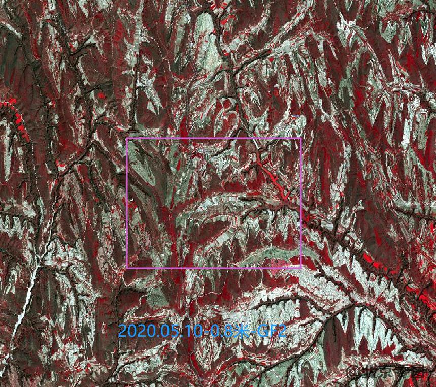 玉洼村卫星影像查询结果
