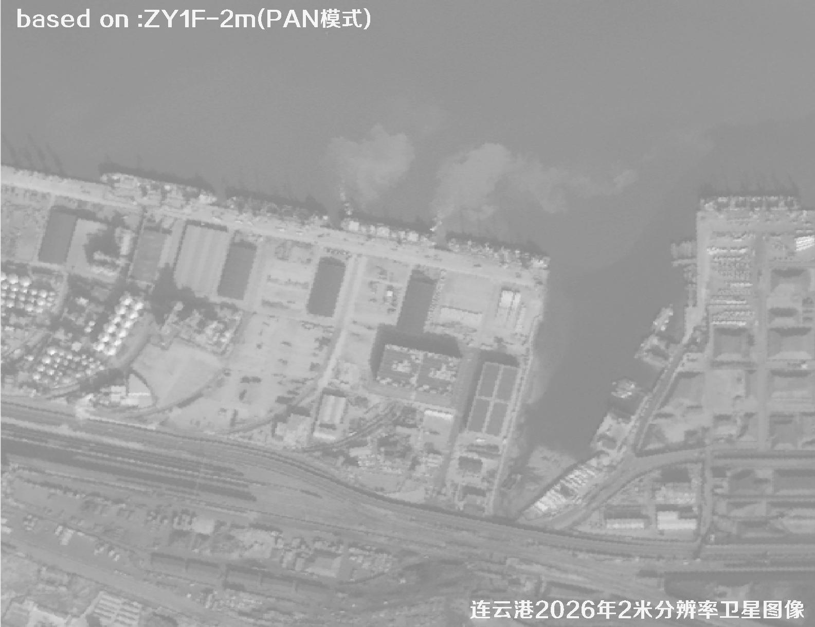Lianyungang Port, Jiangsu 2026 2-Meter Resolution ZY1F Satellite Imagery 1