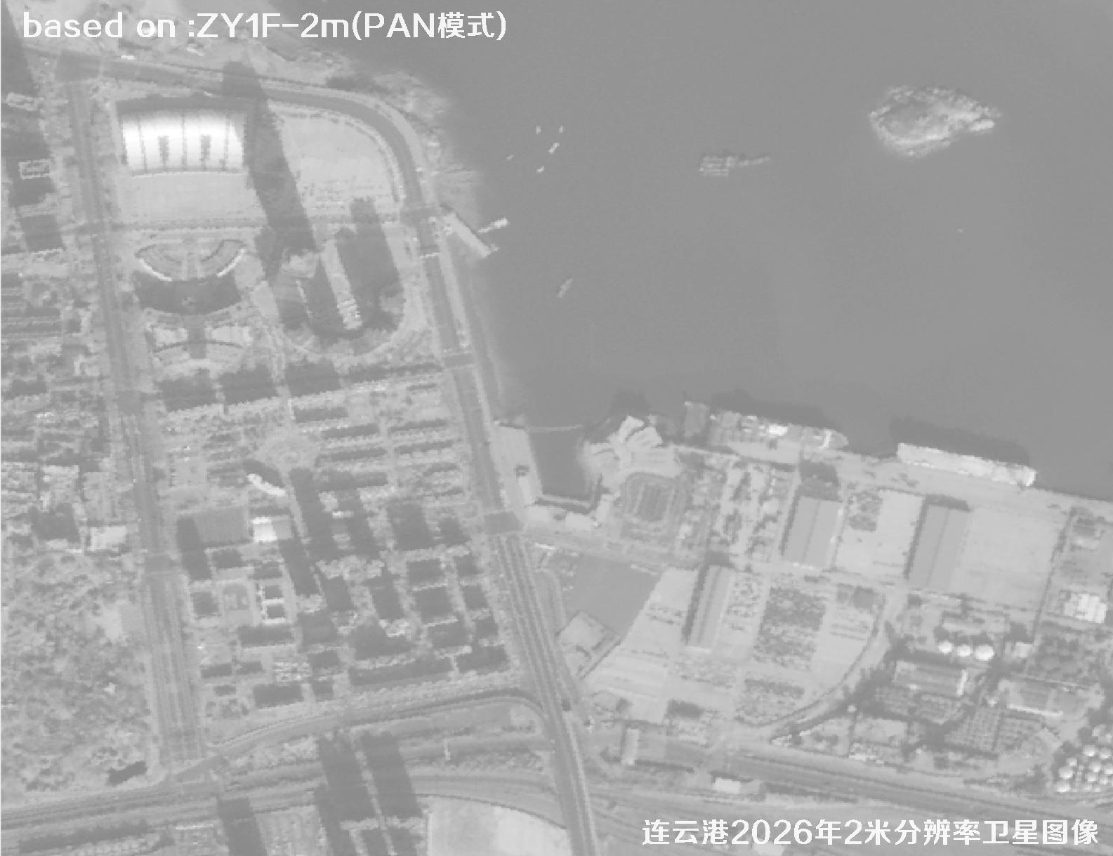 Lianyungang Port, Jiangsu 2026 2-Meter Resolution ZY1F Satellite Imagery 19