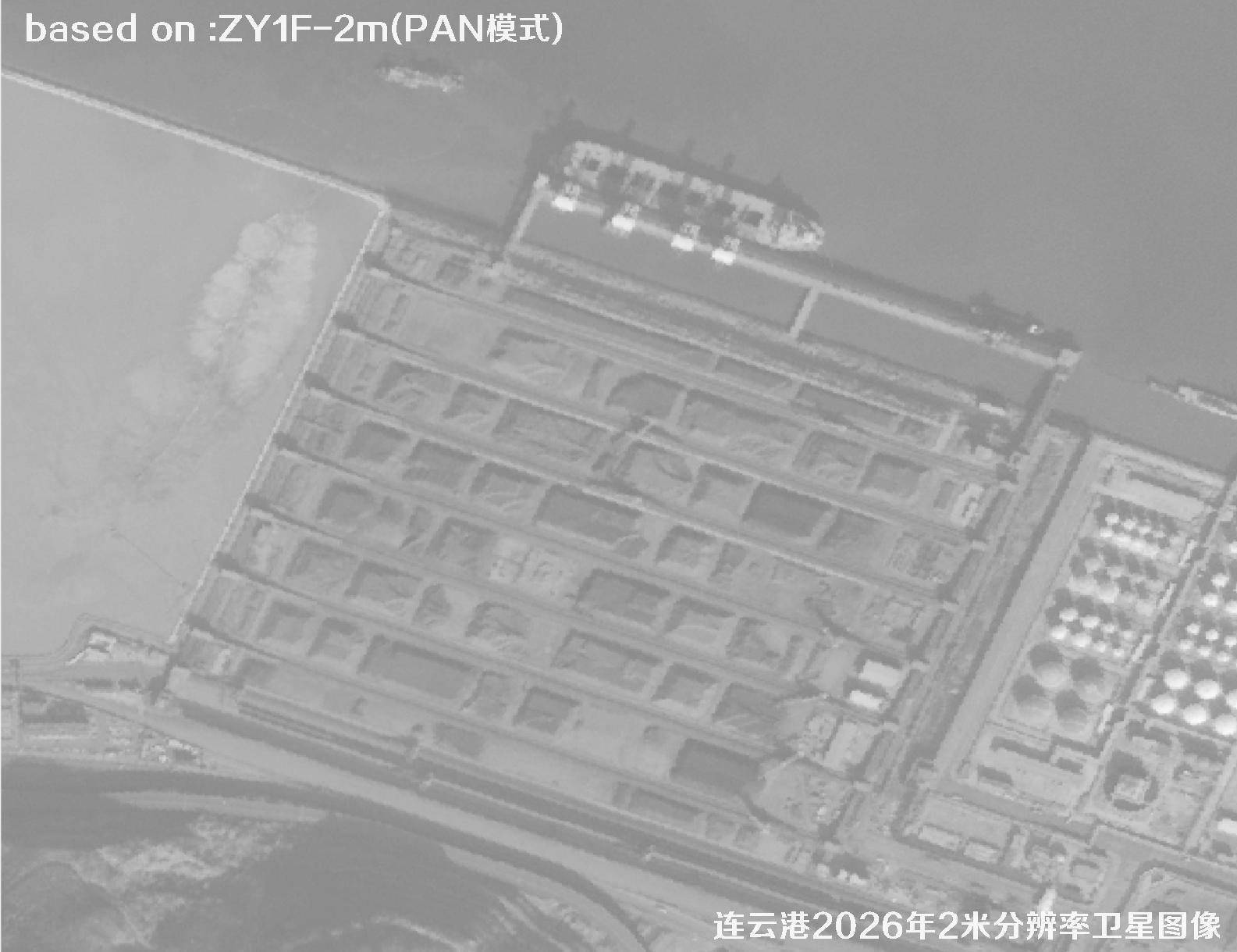 Lianyungang Port, Jiangsu 2026 2-Meter Resolution ZY1F Satellite Imagery 4