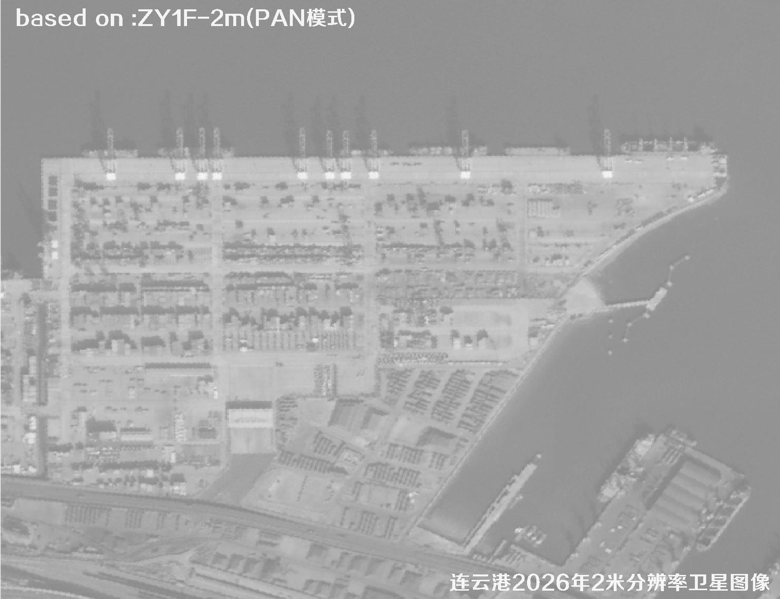 Lianyungang Port, Jiangsu 2026 2-Meter Resolution ZY1F Satellite Imagery 7