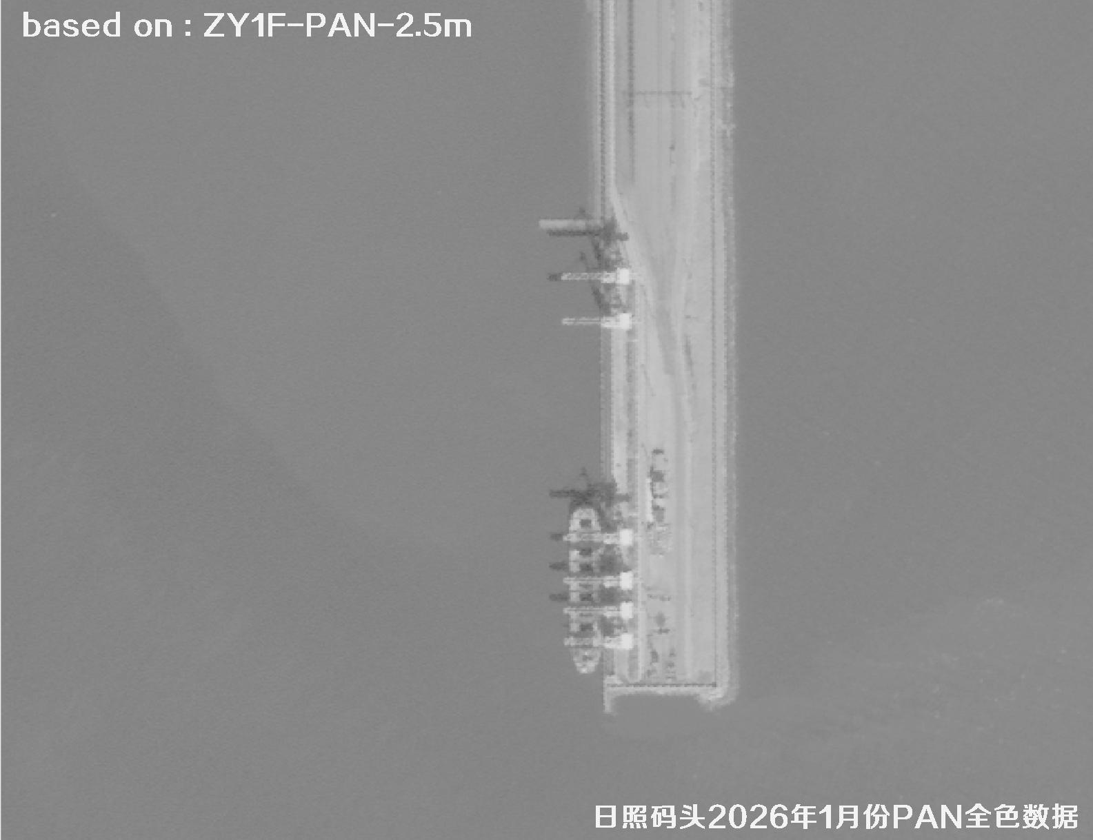 日照港口2026年ZY1F卫星2.5米PAN全色影像数据
