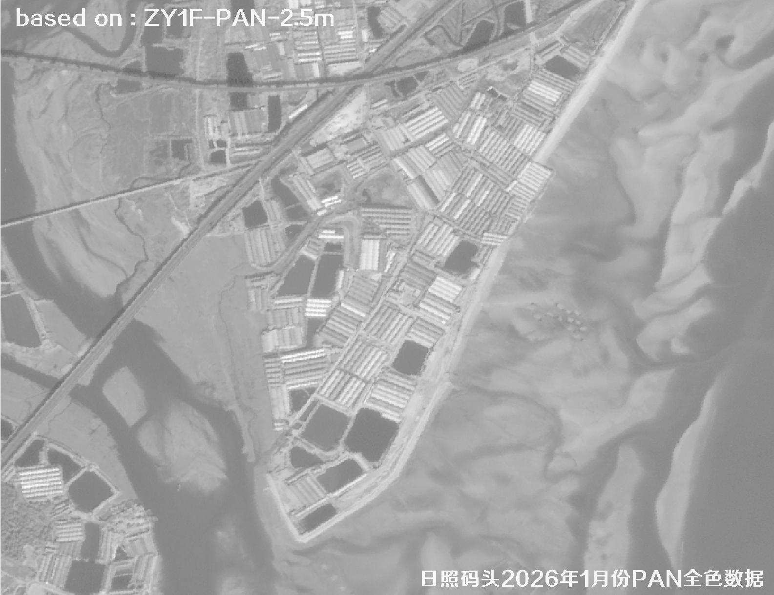 日照港口2026年ZY1F卫星2.5米PAN全色影像数据