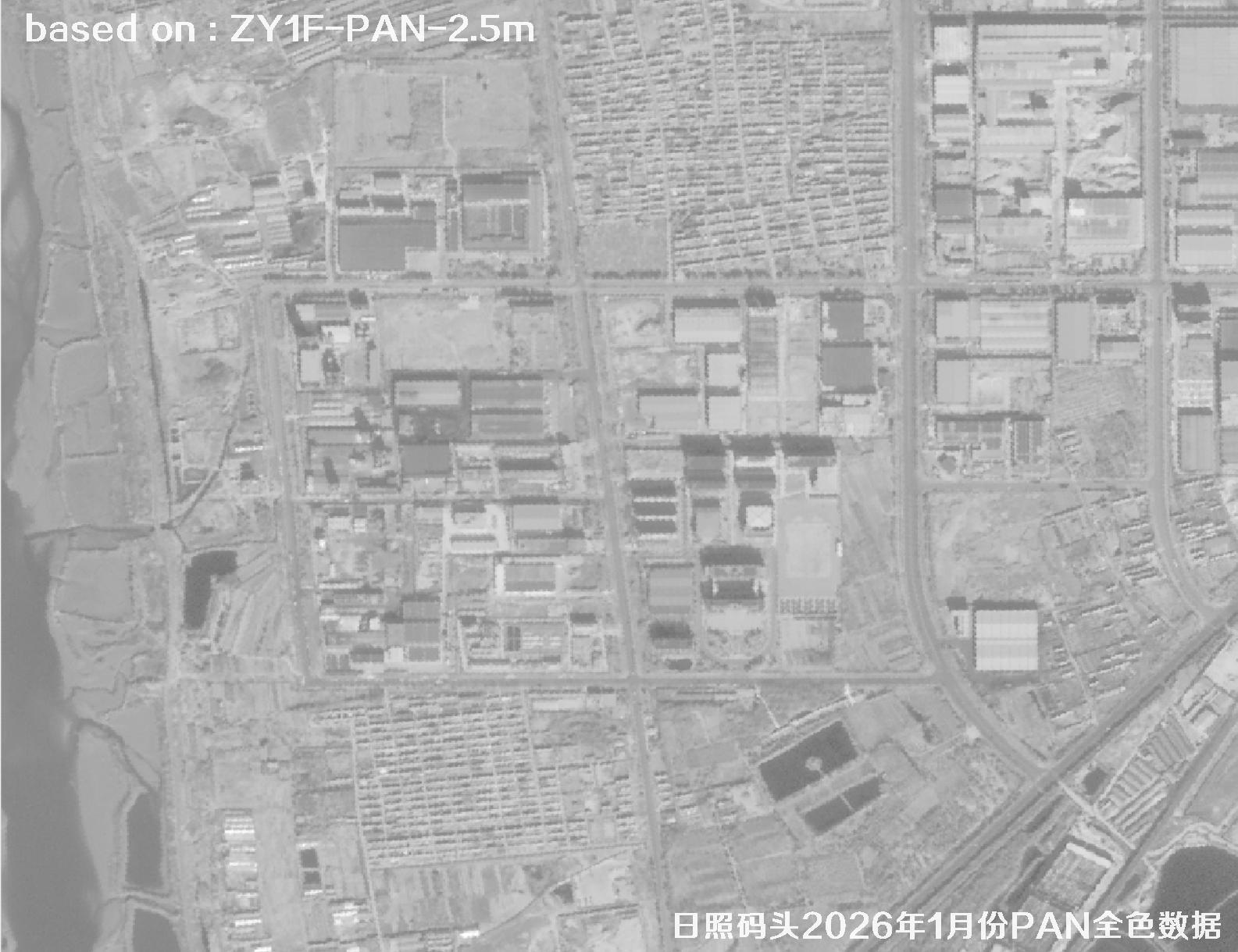 日照港口2026年ZY1F卫星2.5米PAN全色影像数据