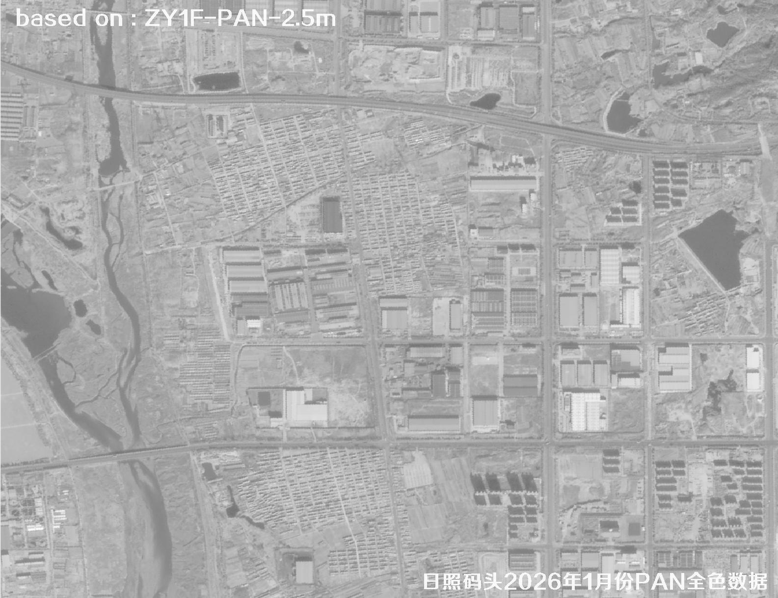 日照港口2026年ZY1F卫星2.5米PAN全色影像数据